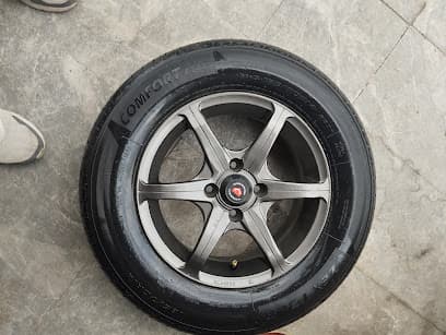 Bahoo waheel alignment and tyre alloy rims — verified car workshop in Faisalabad, Faisalabad, Pakistan
