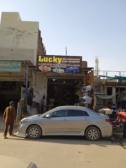 Lucky Car Modification , EFI ELECTRICIAN, MECENICAL, FIBER BODY KIT AND FACE — verified car workshop in Faisalabad, Faisalabad, Pakistan