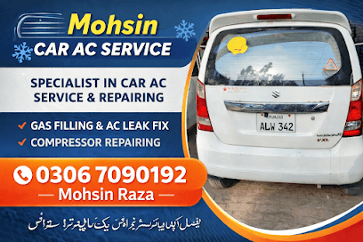 Mohsin auto electrician and car ac service repairing and new ac fitting — verified car workshop in Civil Lines, Faisalabad, Pakistan