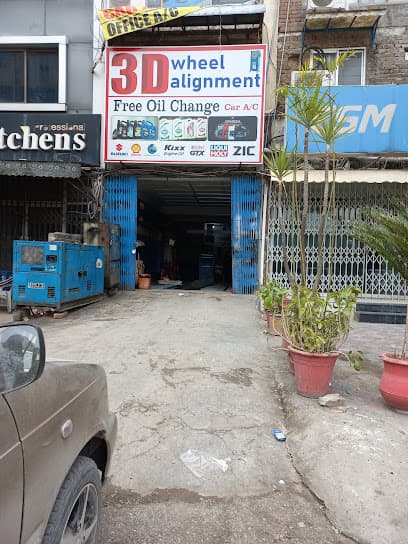 3D Wheel Alignment — verified car workshop in Blue Area, Islamabad, Pakistan