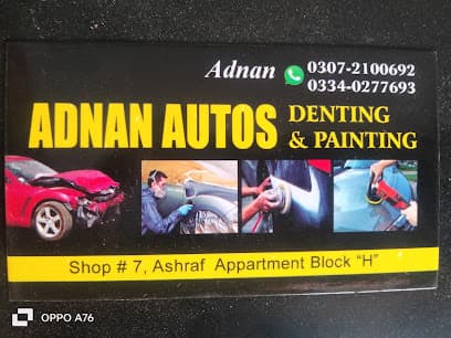 Adnan Autos Danting & Painting — verified car workshop in North Nazimabad, Karachi, Pakistan