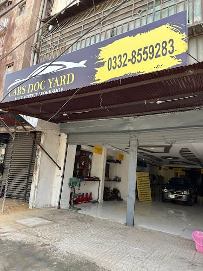 CARS DOC YARD Karachi branch — verified car workshop in Gulshan E Iqbal, Karachi, Pakistan