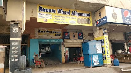Naeem Wheel Alignment — verified car workshop in Gulshan, Karachi, Pakistan