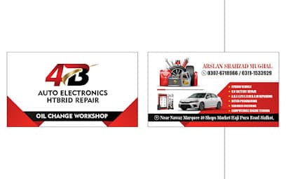 4B Auto Electronics Hybrid Repair Oil Change WorkShop Haji Pura Road sialkot — verified car workshop in Sialkot, Sialkot, Pakistan