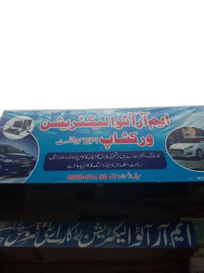 M. R auto electrician EFI workshop.Mian Rizwan